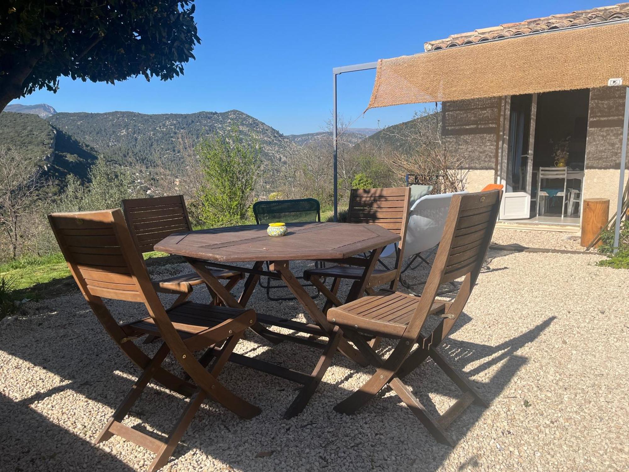 Cabanon Entoure De Montagnes Et D'Oliviers Villa Nyons Eksteriør bilde